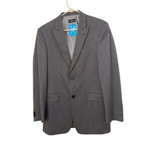 Marc Ecko Men's Blazer Cut & Sew Gray 2 Button Classic Fit Suit Jacket Size 38R